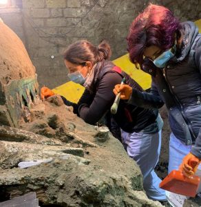 Cỗ xe 2 thiên niên kỷ được tìm thấy ở một biệt thự thành phố Pompeii