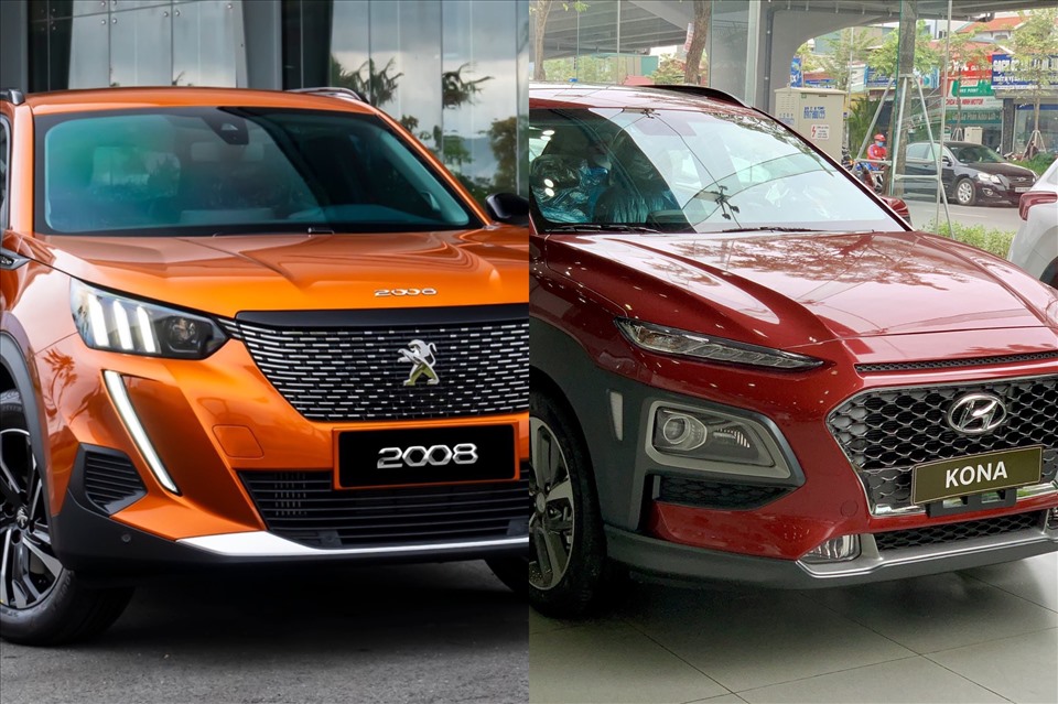 Giữa Peugeot 2008 hay Hyundai Kona mỗi loại có ưu điểm riêng