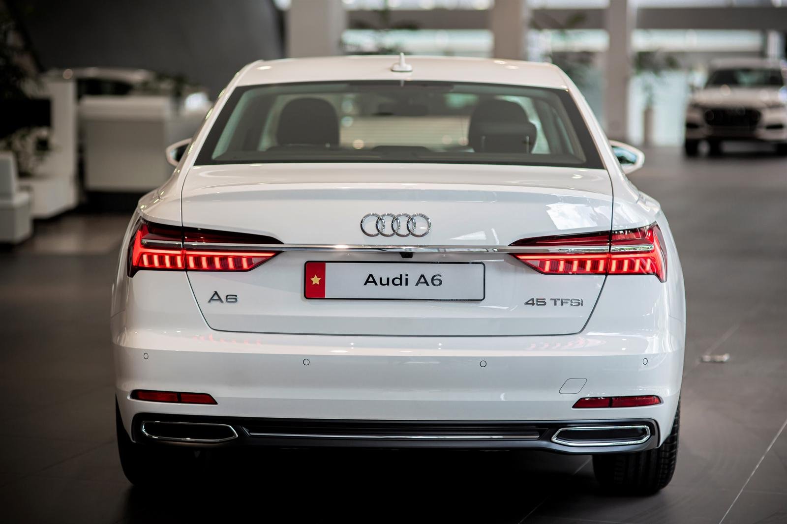 Ngoại thất của mẫu xe Audi A6 2020 lịch lãm, sang trọng 
